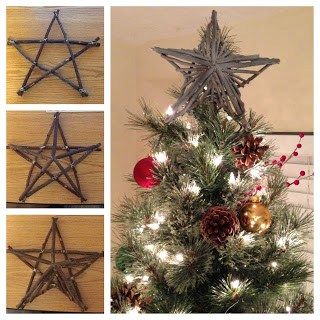 Favorite DIY ideas for homemade tree toppers.