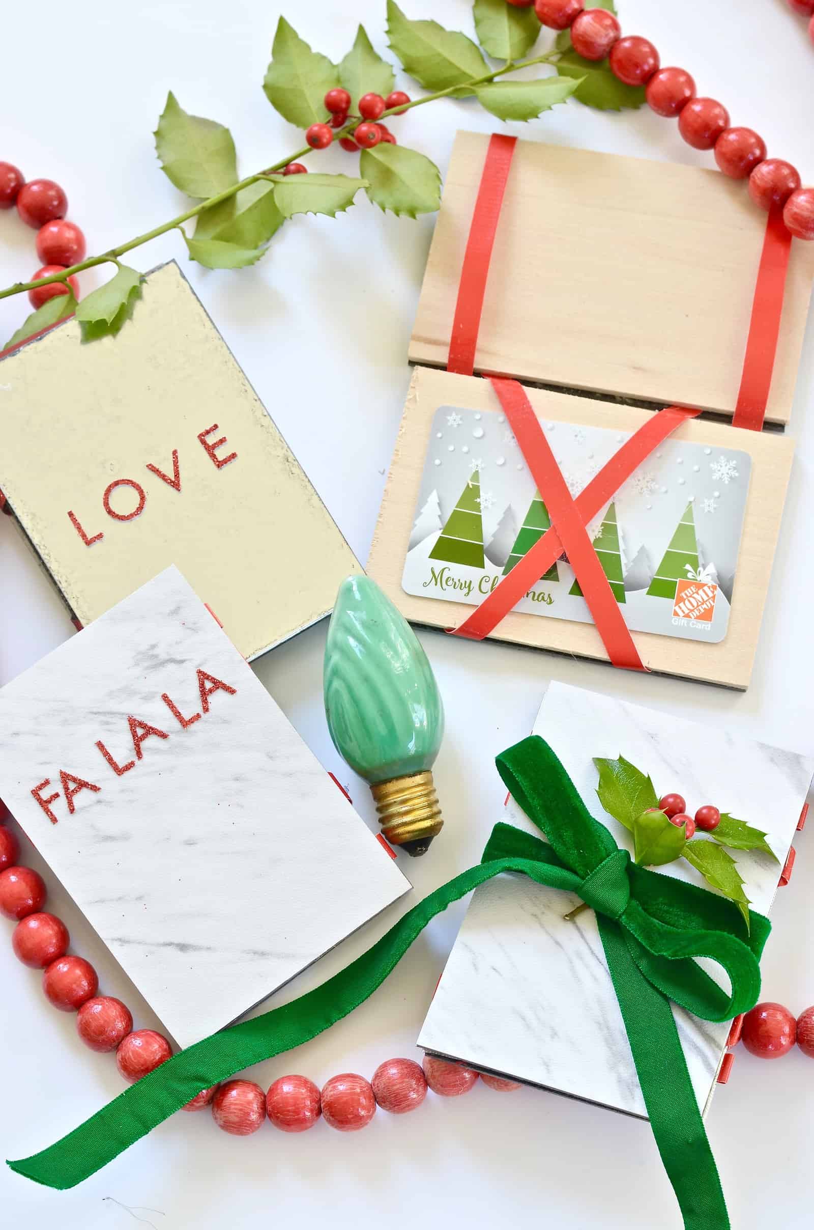 DIY Gift Card holders... magic flip wallets